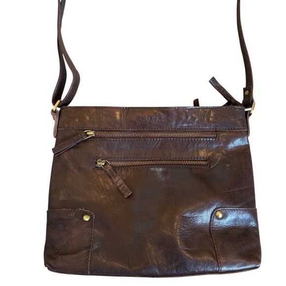 Leder Buch Leather Crossbody Bag - Picture 2 of 5